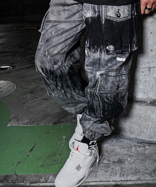 JOKER（ジョーカー）の「Erosion Pants カーゴパンツ メンズ（その他パンツ・メンズ・ブラック/グレー・M/L）」の3枚目の写真