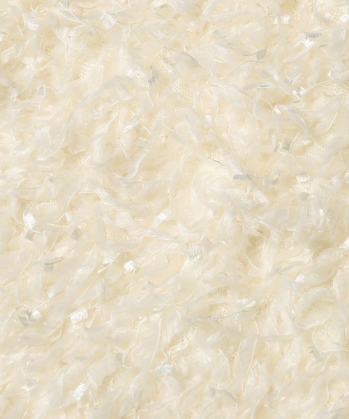 coca(coca)(コカ)の「シャギーベスト(ベスト・レディース・アイボリー/チャコール・L/M)」の19枚目の写真