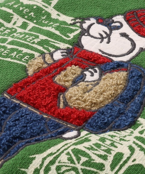 KRIFF MAYER（クリフメイヤー）の「裏起毛パーカー(ラビット)（スウェット・メンズ・ナチュラル/グレー/チャコール/ブラウン/レッド/グリーン/パープル/カラフル・MEDIUM/LARGE/X-LARGE）」の21枚目の写真