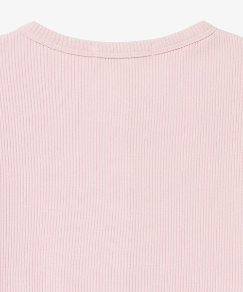 LACOSTE（ラコステ）の「ショート丈 リブジャージカーディガン（カーディガン/ボレロ・レディース・パープル/オリーブ/ブラック/ライトグレー/ライトピンク/ネイビー・34/38/36/40）」の13枚目の写真