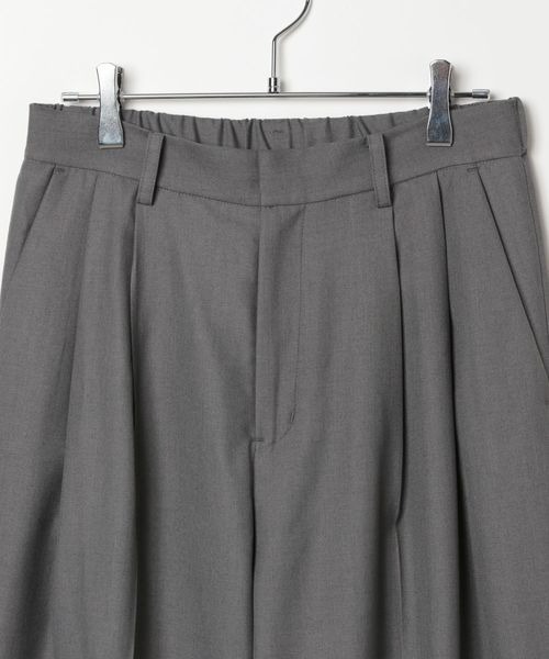 PBLIM（ページボーイリム）の「《UNISEX》ロールアップワイドスラックス（スラックス・レディース・グレー/ブラック・MEDIUM/LARGE）」の18枚目の写真