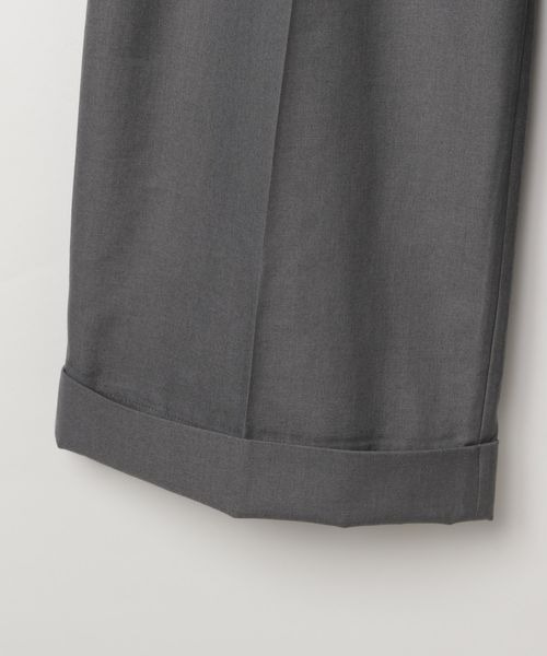 PBLIM（ページボーイリム）の「《UNISEX》ロールアップワイドスラックス（スラックス・レディース・グレー/ブラック・MEDIUM/LARGE）」の19枚目の写真