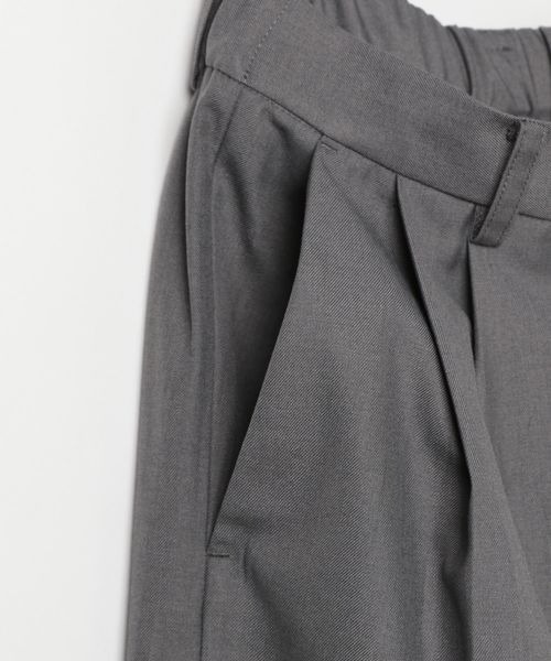 PBLIM（ページボーイリム）の「《UNISEX》ロールアップワイドスラックス（スラックス・レディース・グレー/ブラック・MEDIUM/LARGE）」の20枚目の写真