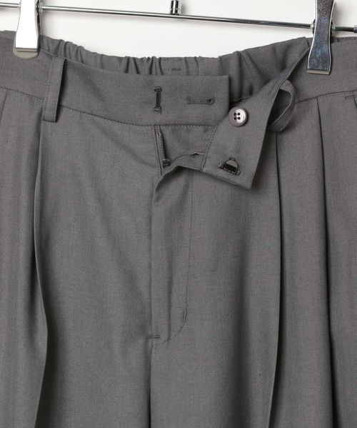 PBLIM（ページボーイリム）の「《UNISEX》ロールアップワイドスラックス（スラックス・レディース・グレー/ブラック・MEDIUM/LARGE）」の22枚目の写真