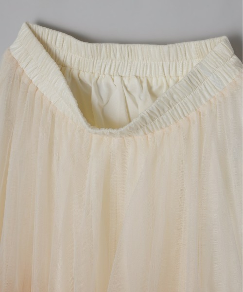 Olu.（オルドット）の「ボリュームティアードスカート（スカート・レディース・アイボリー/ブラック/ブラウン・FREE）」の14枚目の写真
