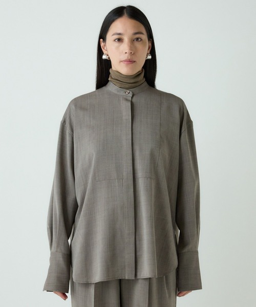 Chaos フェインシルクシャツ2025Autumn Collection Chaos フェインシルクシャツ2025Autumn Collection Chaos｜フェイン