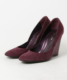 未使用　sergio rossi パイソンレザー パンプス37.5 パンプス ブラック ローヒール: 45mm, sr1 - Pumps Black