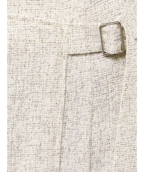 LAGUNAMOON（ラグナムーン）の「ツイードウエストアシメナローフレアスカート（スカート・レディース・ブラウン/ブラック/アイボリー・MEDIUM/SMALL）」の19枚目の写真