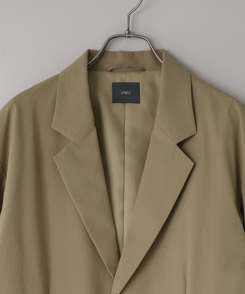 LOWRYS FARM（ローリーズファーム）の「【LFM(U)】ＣＯＲＤＵＲＡ２Ｂジャケット　 496849（テーラードジャケット・メンズ・ブラック/ベージュ・MEDIUM/LARGE）」の4枚目の写真