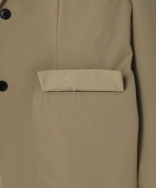 LOWRYS FARM（ローリーズファーム）の「【LFM(U)】ＣＯＲＤＵＲＡ２Ｂジャケット　 496849（テーラードジャケット・メンズ・ブラック/ベージュ・MEDIUM/LARGE）」の8枚目の写真