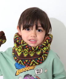 Ocean&Ground | ｿｳｶﾞﾗﾆｯﾄｳﾗﾎﾞｱﾈｯｸｳｫｰﾏｰ(ネックウォーマー/スヌード)