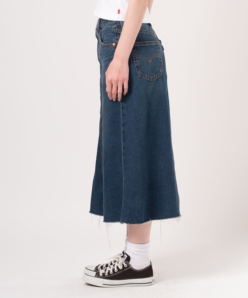 Levi's(リーバイス)の「Levi's/リーバイス Aラインデニムスカート(デニムスカート・レディース・ダークインディゴブルー・23inch/27inch/26inch/25inch/24inch/28inch)」の14枚目の写真