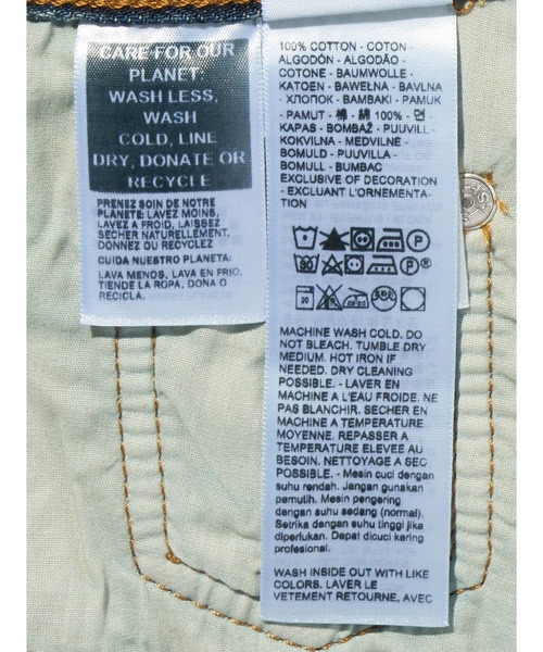 Levi's(リーバイス)の「Levi's/リーバイス Aラインデニムスカート(デニムスカート・レディース・ダークインディゴブルー・23inch/27inch/26inch/25inch/24inch/28inch)」の13枚目の写真