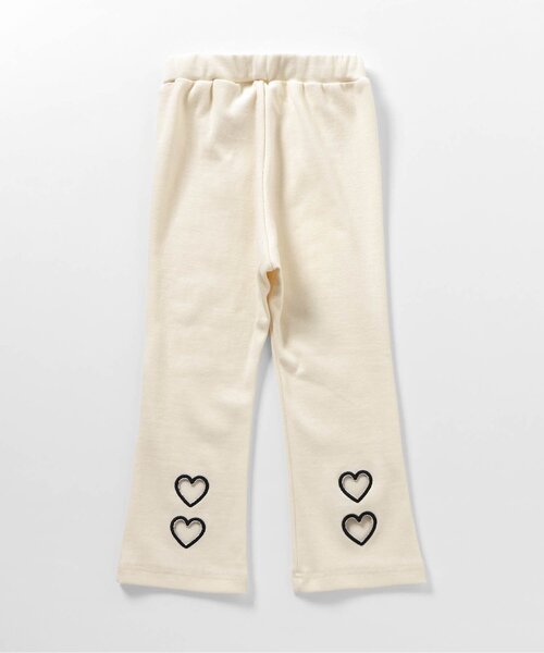 apres les cours（アプレレクール）の「後ろハートフレア/7days Style pants（レギンス/スパッツ・キッズ・ブラック/アイボリー・80/90/100/110/120/130）」の16枚目の写真