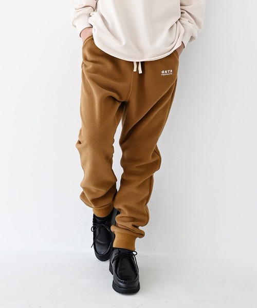 GENERATOR(ジェネレーター)の「ジェネレーター フリースパンツ(その他パンツ・レディース・トップグレー/ブラック/キャメル・F)」の3枚目の写真