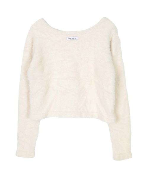 miette(ミエット)の「前後2wayシャギーニット(ニット/セーター・レディース・ネイビー/ライトブルー/オフホワイト・S/M/L)」の20枚目の写真