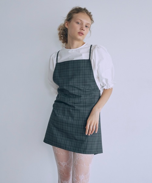 EN NEUME（エンノイム）の「Lace Trim Volume Tops（シャツ/ブラウス・レディース・イエロー/ホワイト/ブラック/ブラウン・FREE）」の9枚目の写真