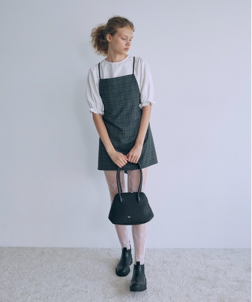 EN NEUME（エンノイム）の「Lace Trim Volume Tops（シャツ/ブラウス・レディース・イエロー/ホワイト/ブラック/ブラウン・FREE）」の13枚目の写真