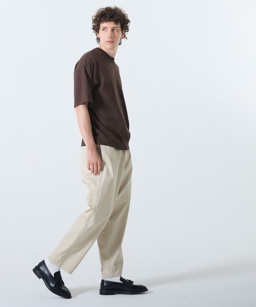 coca（coca）（コカ）の「プレーティングニットTシャツ（Tシャツ/カットソー・メンズ・ブラック/ブラウン・XL/M/L）」の6枚目の写真
