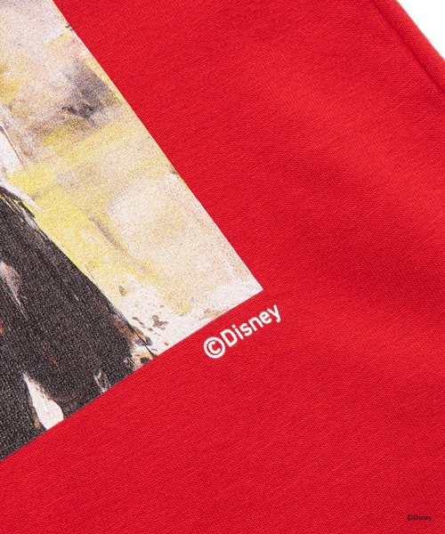 Disney(ディズニー)の「MICKEY MOUSE / CROPPED T-SHIRT B(Tシャツ/カットソー・レディース・レッド・S/M)」の4枚目の写真