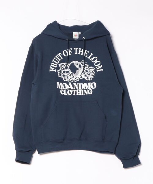 FRUIT OF THE LOOM(フルーツオブザルーム)の「【FRUIT OF THE LOOM】FTL MAMC x FTL HOODIE/MOANDMOコラボ/フーディー/パーカー(パーカー・メンズ・ブラック/ネイビー/グレー・M/S/XL/L)」の1枚目の写真