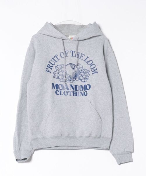 FRUIT OF THE LOOM(フルーツオブザルーム)の「【FRUIT OF THE LOOM】FTL MAMC x FTL HOODIE/MOANDMOコラボ/フーディー/パーカー(パーカー・メンズ・ブラック/ネイビー/グレー・M/S/XL/L)」の3枚目の写真
