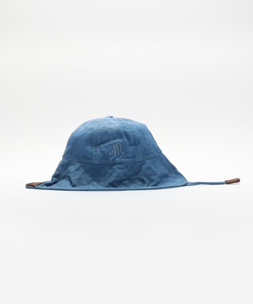 BETON CIRE(べトンシレ)の「BETON CIRE (べトン シレ) Chalutier Handdyed Hat(ハット・メンズ・レッド/ネイビー・FREE)」の6枚目の写真