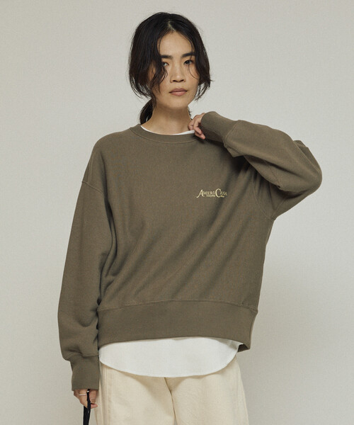 専用AMERICANA/アメリカーナCREW NECK SWEAT アパルトモン AMERICANA