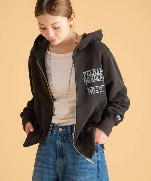 URBAN RESEARCH 黒 フルジップパーカー URBAN RESEARCH｜アーバンリサーチのパーカー（ジップアップ