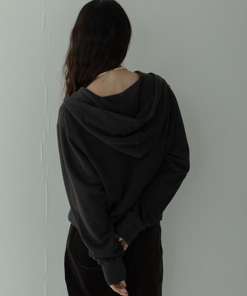 Champion（チャンピオン）の「『別注』Champion×Sonny Label　スウェットジップフーディー（パーカー・レディース・グレー/オートミール/スミクロ・ONE）」の7枚目の写真