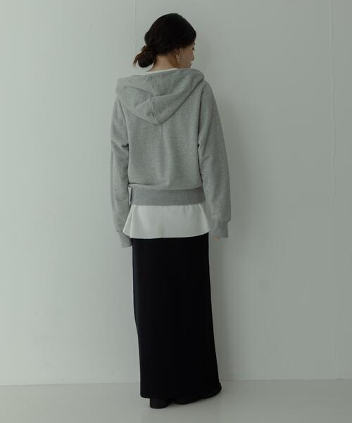 新品★ 春物 アーバンリサーチ　スウェット ZIP パーカー　38/M　黒 ブラック　メンズ URBAN RESEARCH URBAN RESEARCH DOORS WOMENS（アーバンリサーチ ドアーズ ウィメンズ