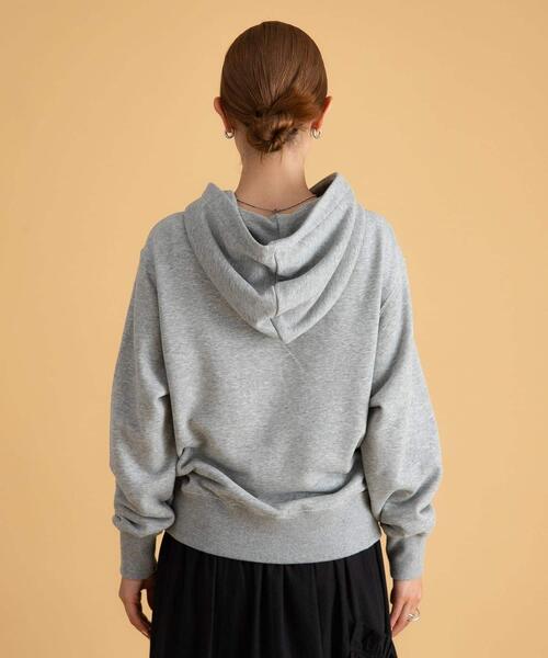 Champion（チャンピオン）の「『別注』Champion×Sonny Label　スウェットジップフーディー（パーカー・レディース・グレー/オートミール/スミクロ・ONE）」の22枚目の写真