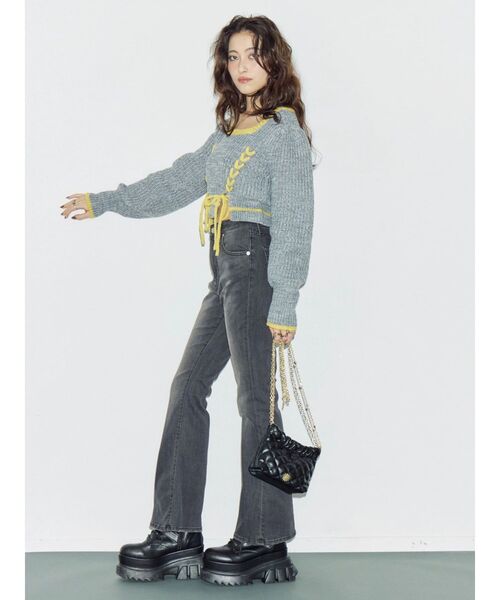 EVRIS(エヴリス)の「バックルエンジニアブーツ(ブーツ・レディース・ブラック/ブラウン・SMALL/MEDIUM/LARGE)」の6枚目の写真