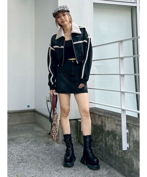 EVRIS(エヴリス)の「バックルエンジニアブーツ(ブーツ・レディース・ブラック/ブラウン・SMALL/MEDIUM/LARGE)」の10枚目の写真