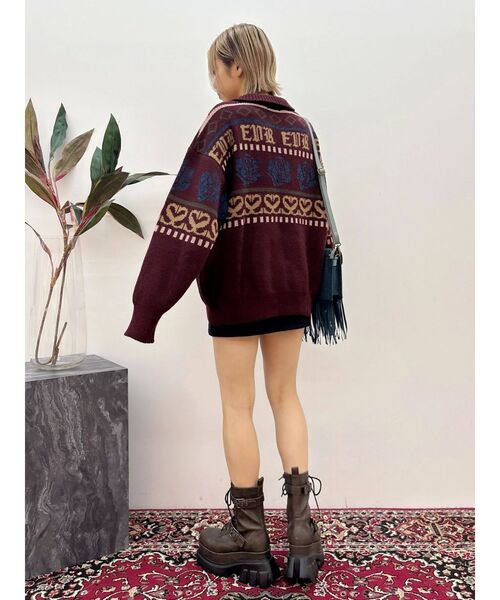 EVRIS(エヴリス)の「バックルエンジニアブーツ(ブーツ・レディース・ブラック/ブラウン・SMALL/MEDIUM/LARGE)」の16枚目の写真