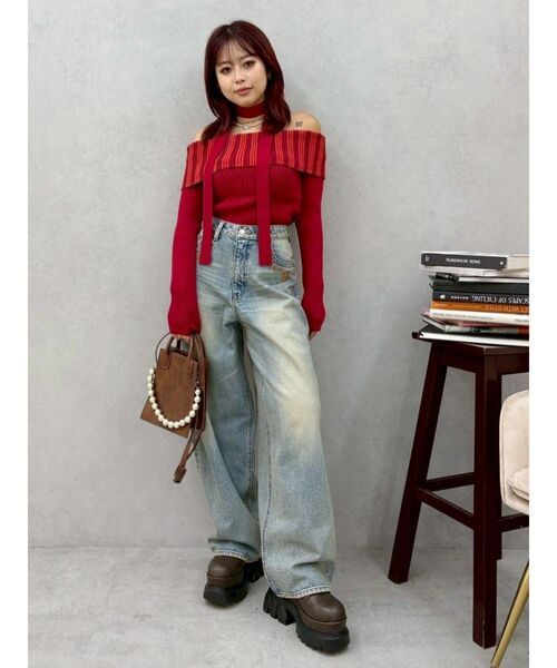 バックルエンジニアブーツ（ブーツ）｜EVRIS（エヴリス）の