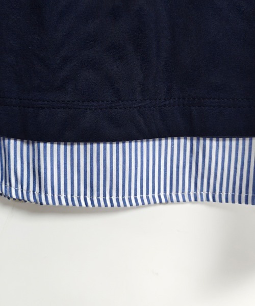 ONEP STAR(ワンピスター)の「スタンドカラーシャツトップス(シャツ/ブラウス・レディース・ネイビー・MEDIUM/LARGE/X-LARGE)」の10枚目の写真