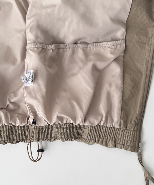 CANAL JEAN(キャナルジーン)の「choice_cnl 合皮ZIPパーカー(ブルゾン・レディース・ベージュ・X-LARGE/LARGE)」の15枚目の写真