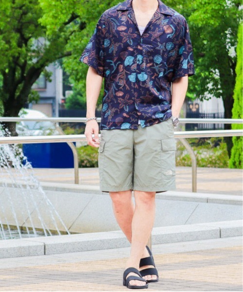 NO WAY(ノーウェイ)の「アロハ開襟シャツ(シャツ/ブラウス・メンズ・F/E/D/C/B/A/L/K/M/N/G/I/H/J・LARGE/X-LARGE/MEDIUM)」の6枚目の写真