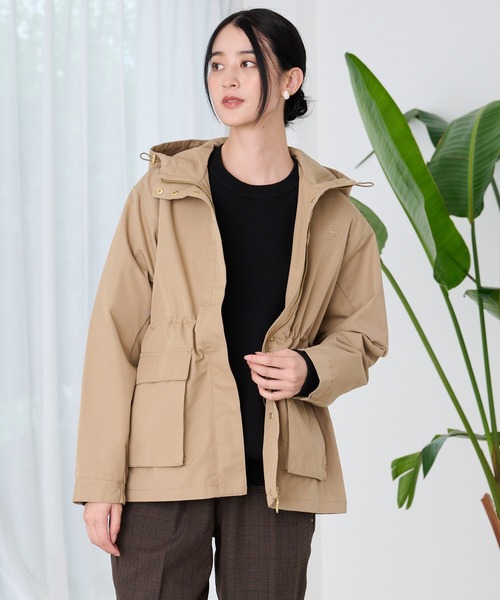 Arnold Palmer（アーノルドパーマー）の「フライヨーク フードジャケット（ミリタリージャケット・レディース・ブルーグレー/ベージュ/ブラック・S/L/M）」の3枚目の写真