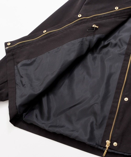 Arnold Palmer（アーノルドパーマー）の「フライヨーク フードジャケット（ミリタリージャケット・レディース・ブルーグレー/ベージュ/ブラック・S/L/M）」の21枚目の写真