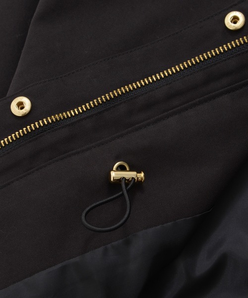 Arnold Palmer（アーノルドパーマー）の「フライヨーク フードジャケット（ミリタリージャケット・レディース・ブルーグレー/ベージュ/ブラック・S/L/M）」の20枚目の写真