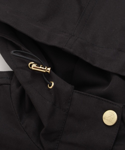 Arnold Palmer（アーノルドパーマー）の「フライヨーク フードジャケット（ミリタリージャケット・レディース・ブルーグレー/ベージュ/ブラック・S/L/M）」の14枚目の写真