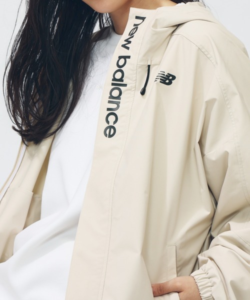 NEW BALANCE（ニューバランス）の「【アルペン限定】 ニューバランス New Balance THE CITY フーデッドウーブンジャケット（ブルゾン・レディース・アイボリー/ブラック/グリーン・S/M/L/XL）」の14枚目の写真