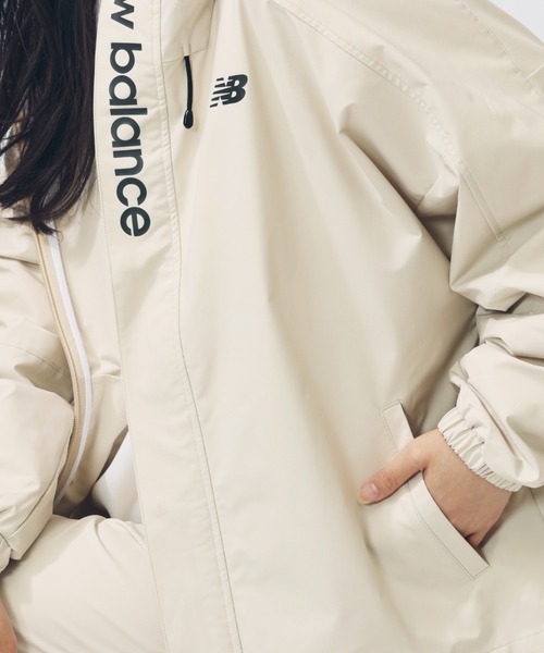 NEW BALANCE（ニューバランス）の「【アルペン限定】 ニューバランス New Balance THE CITY フーデッドウーブンジャケット（ブルゾン・レディース・アイボリー/ブラック/グリーン・S/M/L/XL）」の15枚目の写真