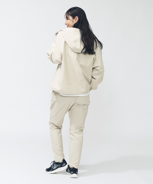 NEW BALANCE（ニューバランス）の「【アルペン限定】 ニューバランス New Balance THE CITY フーデッドウーブンジャケット（ブルゾン・レディース・アイボリー/ブラック/グリーン・S/M/L/XL）」の18枚目の写真