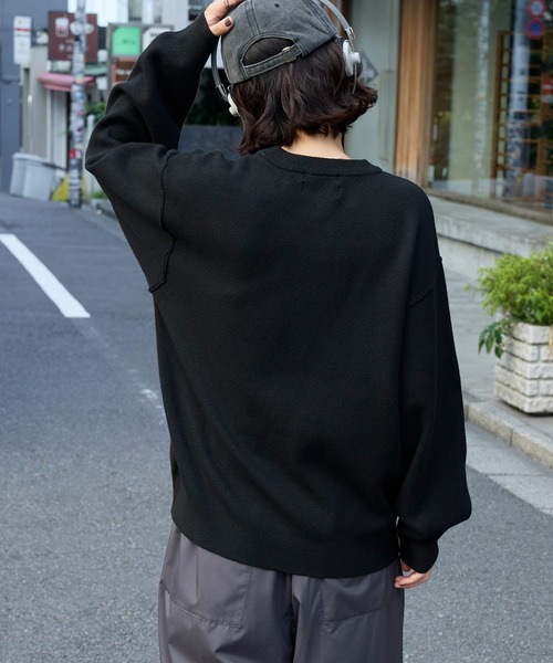 KANGOL/カンゴール 別注 ロゴ ワンポイント刺繍スウェットライククルー