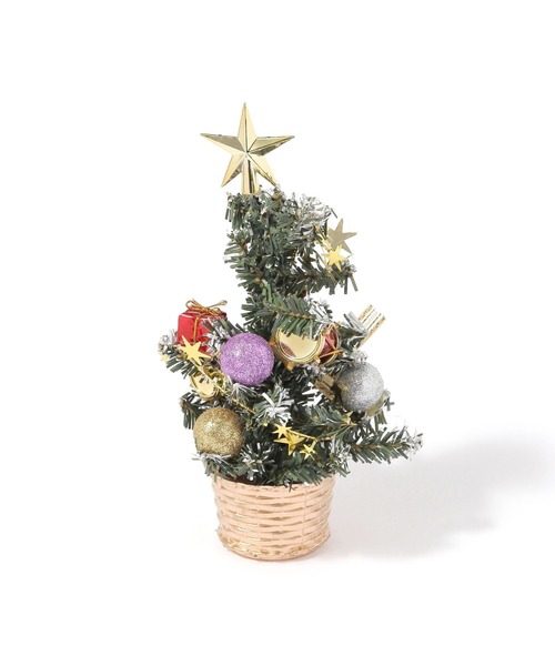 セール】【2025Xmas】PVCミニツリーSサイズ（インテリア雑貨）｜niko