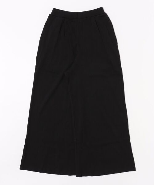 MARAI(マーライ)の「リブワイドパンツ イージーパンツ(その他パンツ・レディース・ブラック/キャメル/グレー・LL/M/4L/L/3L)」の7枚目の写真