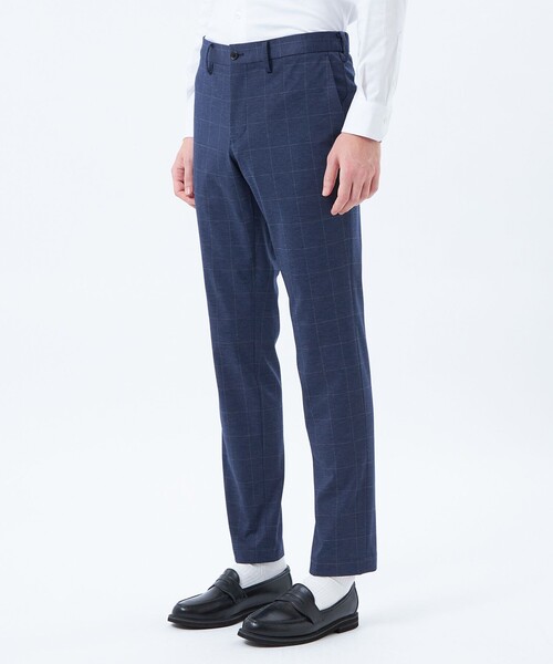 MACKINTOSH PHILOSOPHY(マッキントッシュ フィロソフィー)の「テーラードジャージー パンツ ウインドペンプリント(その他パンツ・メンズ・ネイビー・40/38)」の5枚目の写真